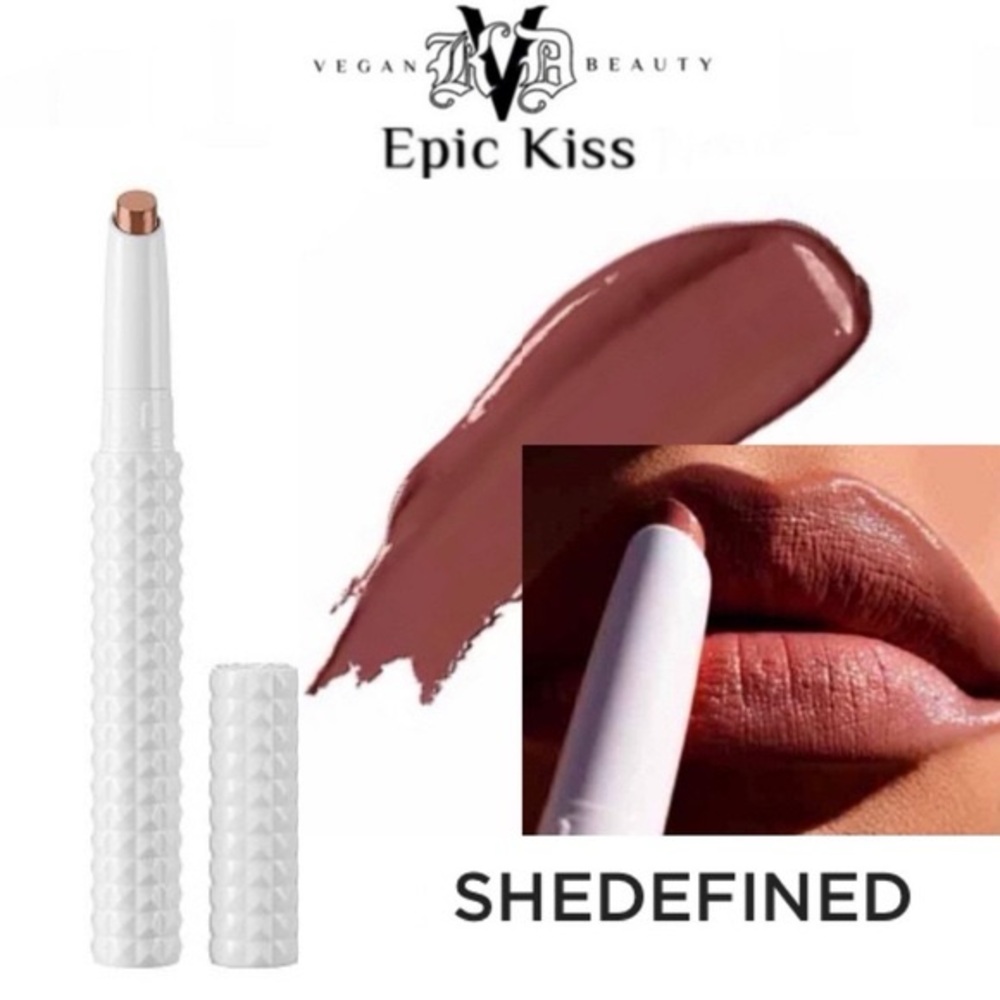 KVD Epic Kiss Nourishing Lipstick in shade #110 Shedefined